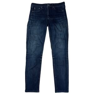 Rag & Bone High Rise Ankle Skinny Jeans Indigo Wash Size 26 - See description